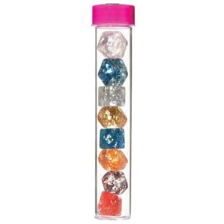 Sirius Dice Sirius Dice SDZ000701 Cancer Awareness Dice Set - 8 Per Set - Set of 7 SDZ000701